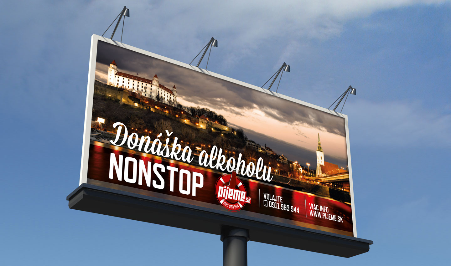 Pijeme.sk - bilboard