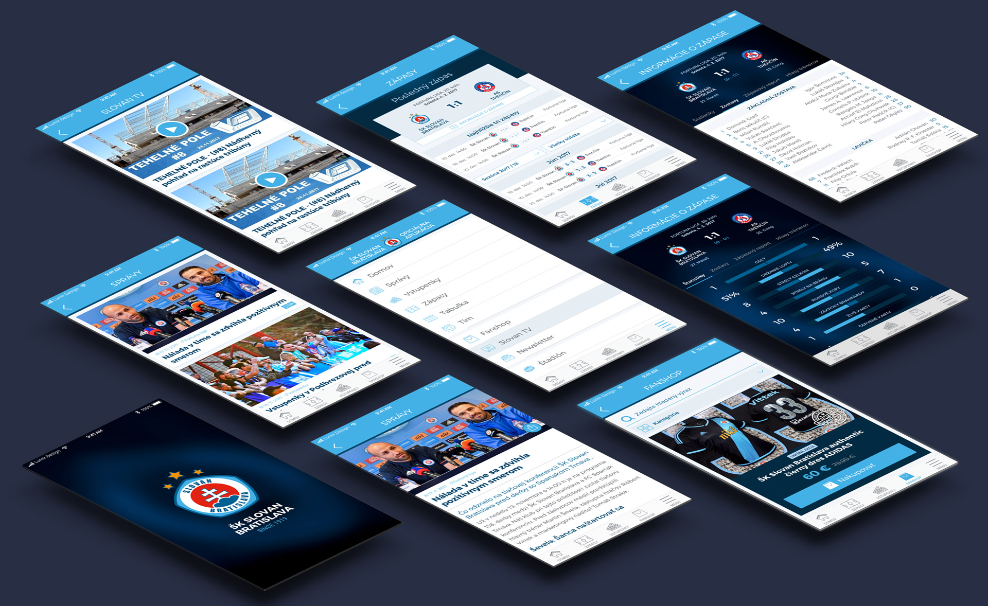 ŠK Slovan aplikácia