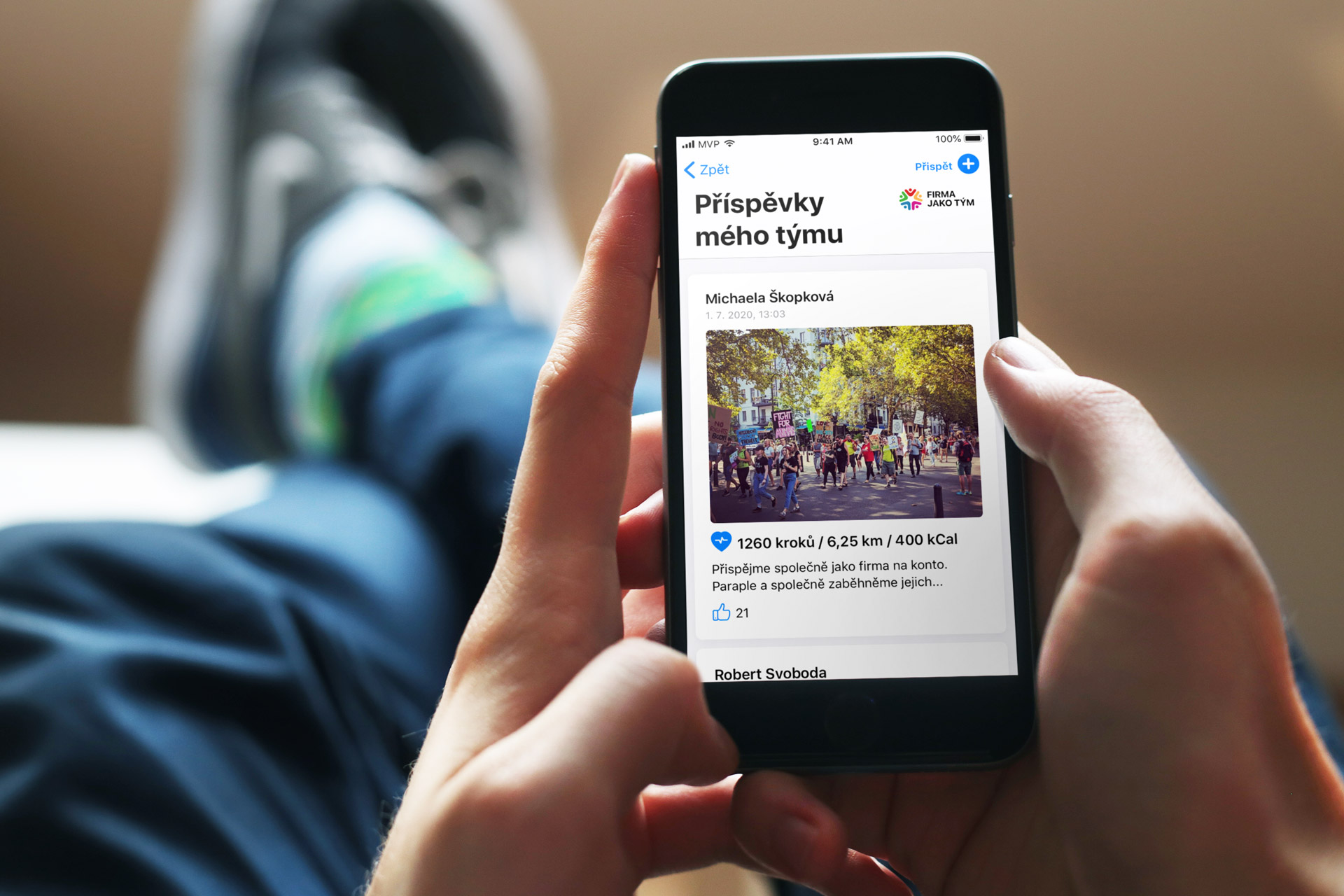 Firma jako tým app