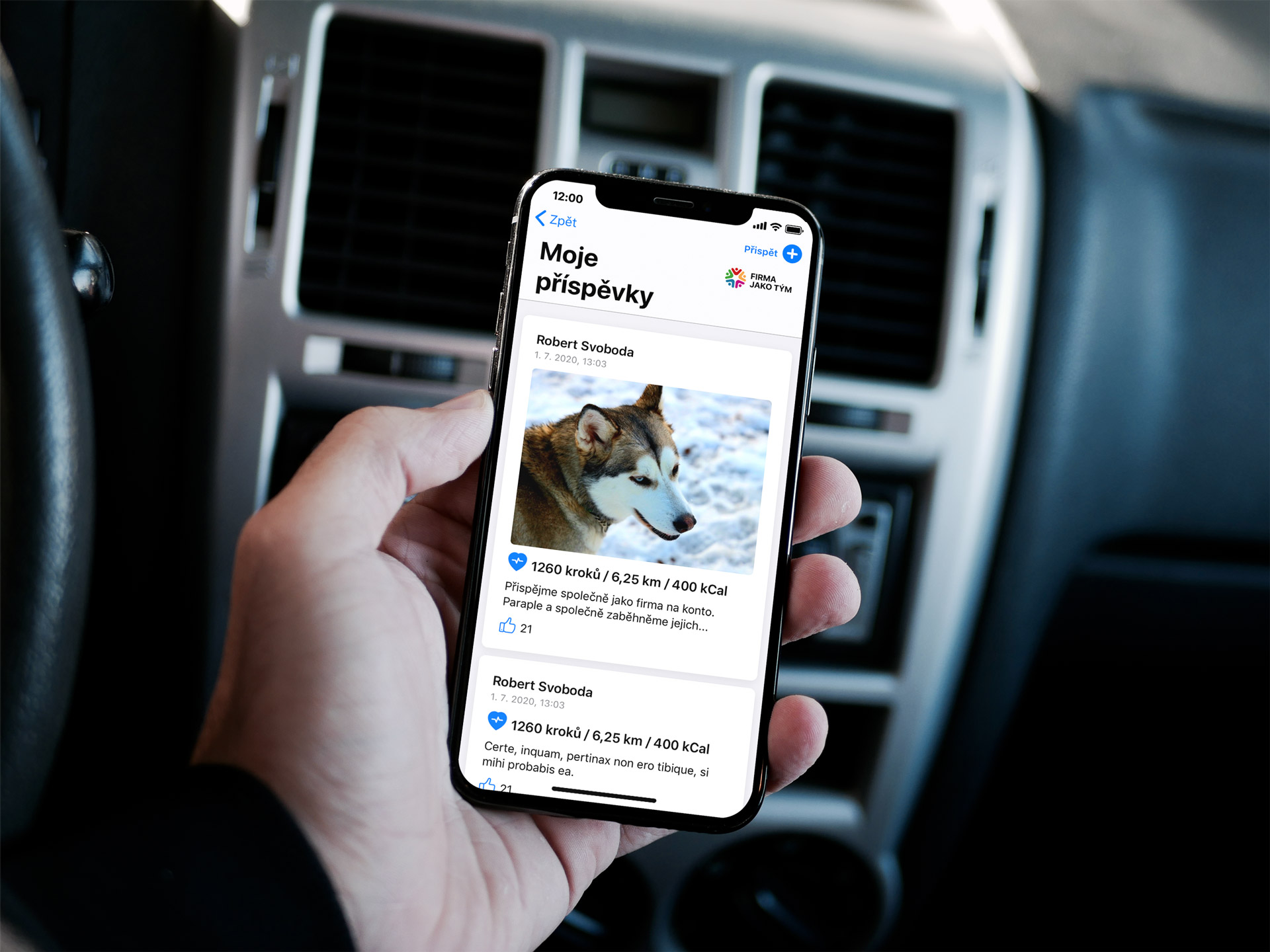 Firma jako tým app