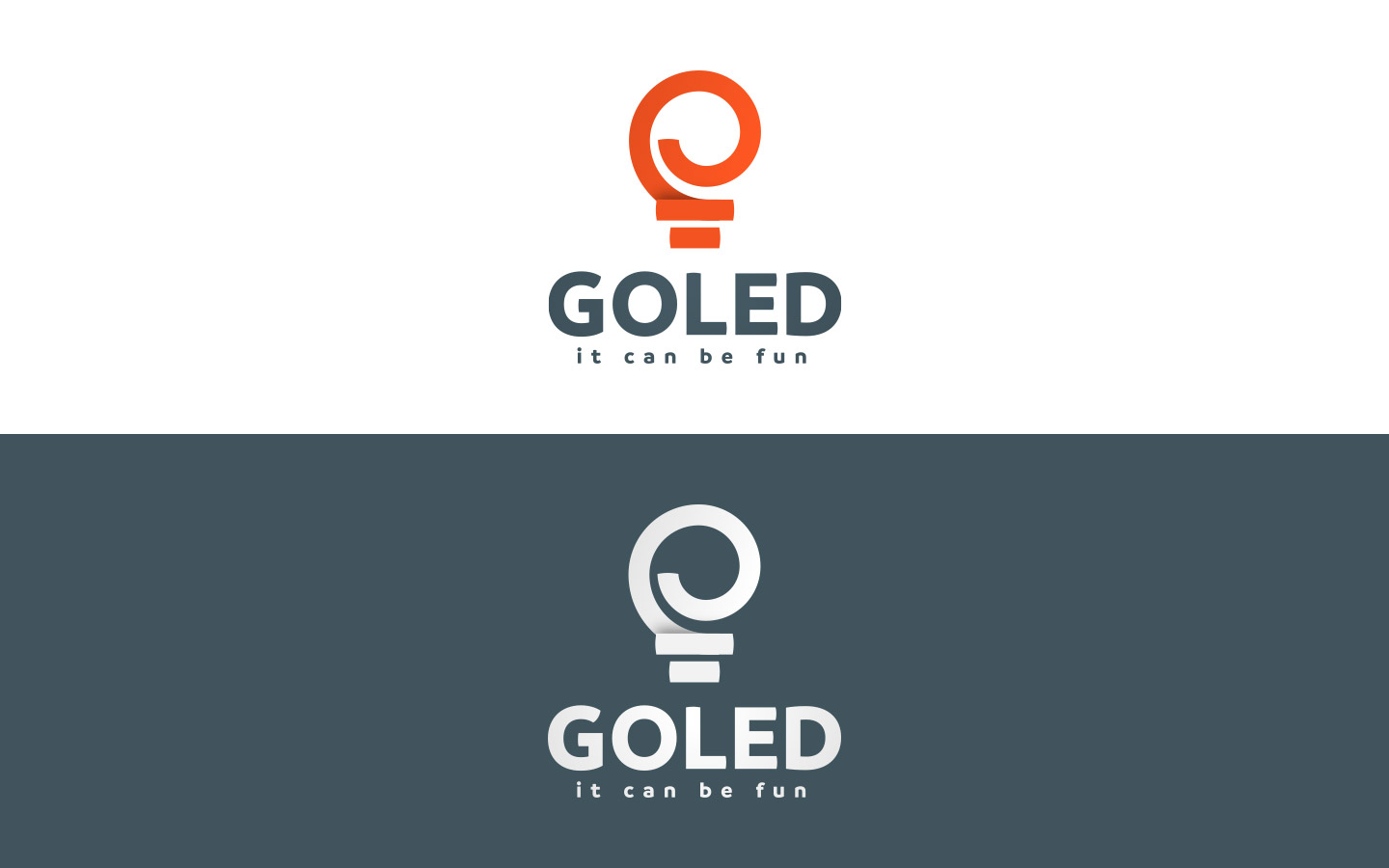 Goled logo vertical